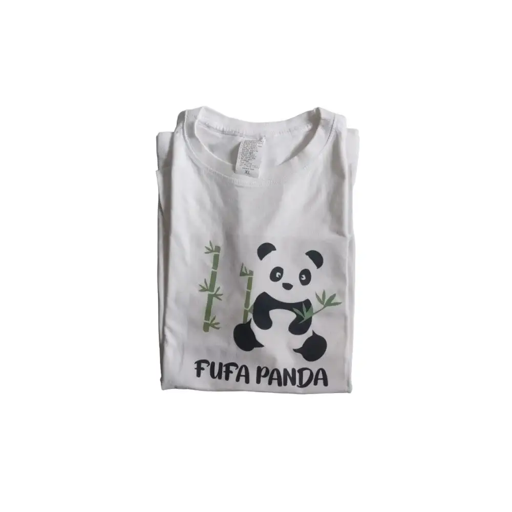 Custom panda T-shirt for family matching